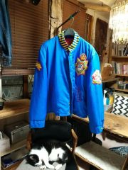 70s vintageジップパーカー ツートン ジップykk - メルカリ