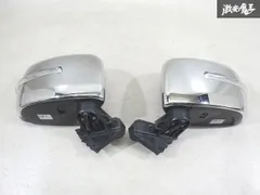 【保証付】 スズキ 純正 MH21S MH22S MJ21S ワゴンR メッキ ドアミラー サイドミラー 左右 セット ウインカー 8ピン LH/RH  棚13-1のサムネイル