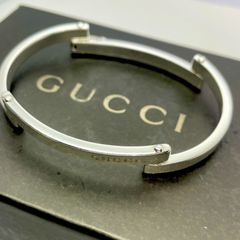美品】GUCCI グッチ バンブーバングル ブレスレット シルバー AG925
