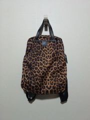Desigual ミニバックパックレオパード柄 メッシュ 2way - メルカリ
