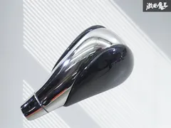 社外 汎用 シフトノブ シフト ノブ ピアノブラック クロームメッキ 穴径：約9.5ｍｍ 即納 棚のサムネイル