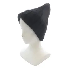 ユナイテッドアローズ UNITED ARROWS UAW MHR RIB ニットキャップ モヘア混 黒のサムネイル