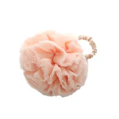 ラドロー LUDLOW ヘアアクセサリー ヘアゴム ピンク ポンポン フリル 切りっぱなしデザイン /RI ■OSのサムネイル