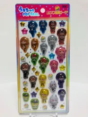 クラックス うるちゅる ポップシール カラフルピーチ ミニキャラのサムネイル