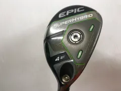 キャロウェイ　EPIC SUPER HYBRID US　21度　Steel Fiber fc75 HY　F4フレックス　ユーティリティ　中古【最短即日発送】のサムネイル