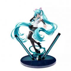 Hatsune Miku Cat Ear Headphone Ver. Figure, "Character Vocal Series 01 Hatsune Miku," 1/7 scale, pre-painted, complete figure, F:NEX exclusive. [Ships within 10 days]