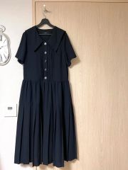 LIEF セーラーワンピース リボンベレー帽セット 黒 | Mercari