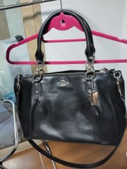 COACH トートバッグ 2WAY オールレザー ブラック 馬車金具 Y2K - メルカリ