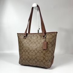 COACH コーチ F67108 アベニュー トート イン シグネチャー - メルカリ