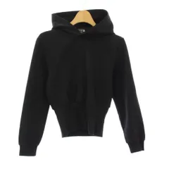 バレンシアガ BALENCIAGA Cropped hoodie クロップドフーディ プルオーバーパーカー 長袖 XS 黒 698485 /KHのサムネイル