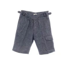 【新品】ジーティーアー G.T.A GHURKA SHORT ストレッチ コットンリネン グルカ ショートパンツ ネイビー【サイズ42】【メンズ】のサムネイル