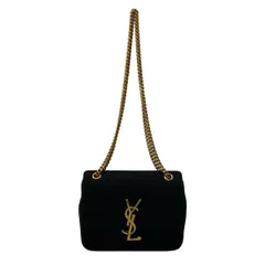 SAINT LAURENT PARIS(サンローランパリ) ショルダーバッグ 698162 黒 チェーンショルダー コットンのサムネイル