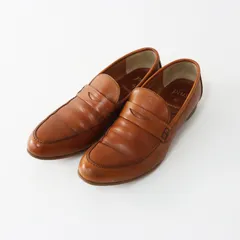 プリュスバイショセ plus by chausser レザー コインローファー 23cm｜ライトブラウン シューズ 本革【2400015045764】のサムネイル