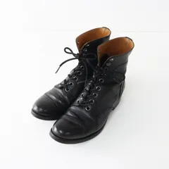 プリュスバイショセ plus by chausser レザー ミッドブーツ 23cm｜ブラック シューズ 本革【2400015045818】のサムネイル
