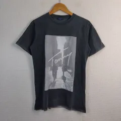 TOMMY トミー T フォトプリント チャコール M メンズ 古着 ストリート モードのサムネイル