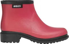 エーグル AIGLE フルフィールロー ラバーブーツ レディース レインブーツ ショート丈 雨靴 防水性 耐久性 天然ラバー メンズライク デイリー 街歩き 旅行 トラベル レジャー  ZZFR111 00N RASPBERRYFFLのサムネイル