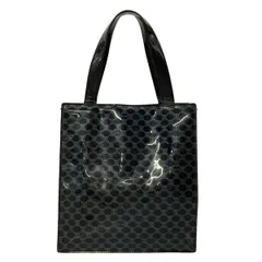 CELINE(セリーヌ) トートバッグ マカダム柄 黒×グレー レザーのサムネイル