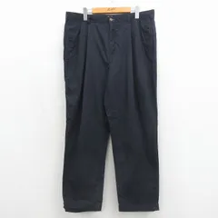 W38/古着 トミーヒルフィガー ブランド パンツ メンズ 90年代 90s ネイビー 26jun15のサムネイル
