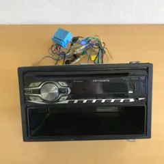 【パイオニア】カロッツェリア　社外　オーディオ　DVH-570　1DIN　ラジオ　CD　中古　現状販売のサムネイル