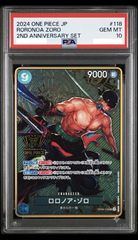 ロロノア・ゾロ 118 PSA10 2nd ANNIVERSARY SET - メルカリ