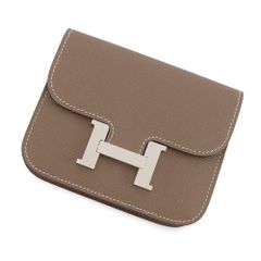エルメス カードケース RMS ゴールド/シルバー金具 エバ―カラー K刻印