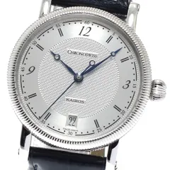 クロノスイス Chronoswiss CH2043 カイロス デイト 自動巻き メンズ 良品 保証書付き_967383のサムネイル
