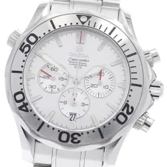 オメガ OMEGA 2589.30 シーマスター300 クロノグラフ USスペシャルエディション 自動巻き メンズ 箱・保証書付き_961433