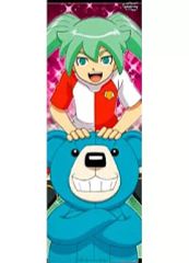 [중고] 포스터 (애니메이션) 페이 룬 & 클라크 원더뱃 [극장판 이나즈마 일레븐 GO VS 골판지 전기 W 캐릭터 포스 컬렉션 5]