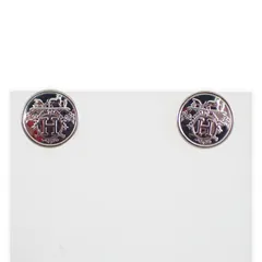 HERMES/エルメス エクスリブリス ピアス TPM SV925/j265-4のサムネイル