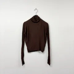 25aw 2025 Diagram ダイアグラム GRACE CONTINENTAL グレース コンチネンタル シアー リブ ニット トップ サイズ 36 806-0010のサムネイル