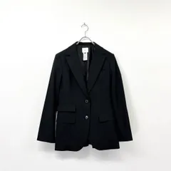 Sov. DOUBLE STANDARD CLOTHING ソブ ダブルスタンダード クロージング 2way シャーリング ストレッチ テーラード ジャケット 36 806-0040のサムネイル