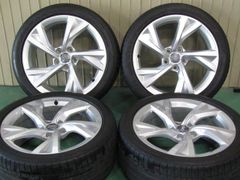 綺麗な純正で冬準備】アウディ 8W系 A4純正 5スポークシルバーデザイン 