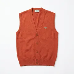 Crocodile クロコダイル ニットベスト オレンジ LLサイズのサムネイル