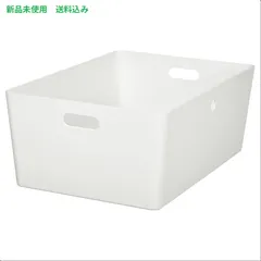 IKEA (イケア) KUGGIS クッギス ボックス - ホワイト 37x54x21cm 705.685.22のサムネイル