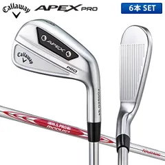 キャロウェイ エイペックス プロ アイアンセット 6本組(5-P) NSプロ MODUS3 TOUR105 スチールシャフトのサムネイル