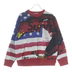 2026年最新】supreme digital flag sweaterの人気アイテム - メルカリ
