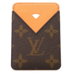 LOUIS VUITTON (ルイヴィトン) モノグラム ポルトカルト マグネット カード パスケース ブラウン/オレンジ M25871のサムネイル