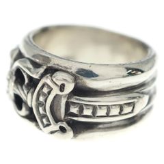 Chrome Hearts ダガーリング シルバー925 17号 - メルカリ