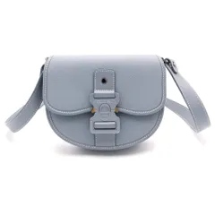 DIOR (ディオール) GALLOP ギャロップミニ レザーサドルバック シルバー金具 グレー 1ADPO033LACのサムネイル