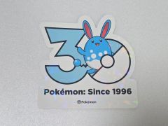 ポケモン 30周年 ミズゴロウ ステッカー 韓国限定 - メルカリ