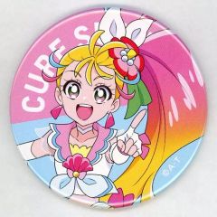 キュアフローラ　ビックカメラ　缶バッジ　プリンセスプリキュア Go！プリンセスプリキュア ビックカメラ ホログラム缶バッジ キュア