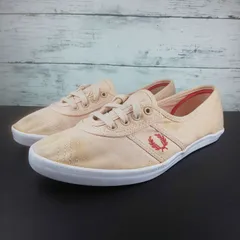 Fred Perry Aubrey Womens Trainers フレッドペリー オーブリー レディース スニーカー ピンク 24cm レディース スニーカー B8256W/C39 L12722のサムネイル