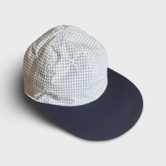 LAUG PLAID ORGANIC COTTON CAP (BLUE) - メルカリ