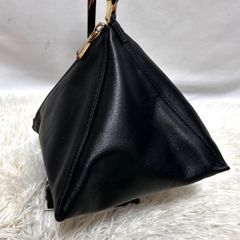 JIL SANDER トライアングル バッグ ブラック - メルカリ