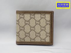 90s GUCCI グッチ 二つ折り財布 GG 本革 レザー PVC 札入れ - メルカリ