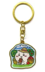 【中古】キーホルダー ちいかわ(りんご) ダイカットキーホルダー 「ちいかわ なんか小さくてかわいいやつ」 青森限定のサムネイル
