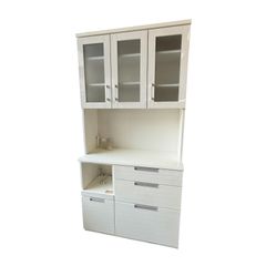 桐*油様 【ニトリ】カップボード 食器棚 キッチンボード - メルカリ