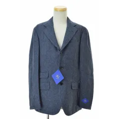 【RINGJACKET】RJ057F02X No,274B ウールヘリンボーン ツイード 3ボタンテーラードジャケットのサムネイル