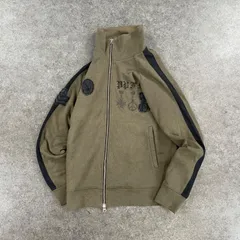 00s archive PPFM Y2K アーカイブ ピーピーエフエム スウェット トレーナー トラックジャケット ジップアップ ジャケット ハイネック ダブルジップ メンズ 参のサムネイル