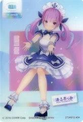 【中古】キャラカード 湊あくあ 「バーチャルYouTuber ホロライブ hololive クリアビジュアルカード Vol.2」のサムネイル
